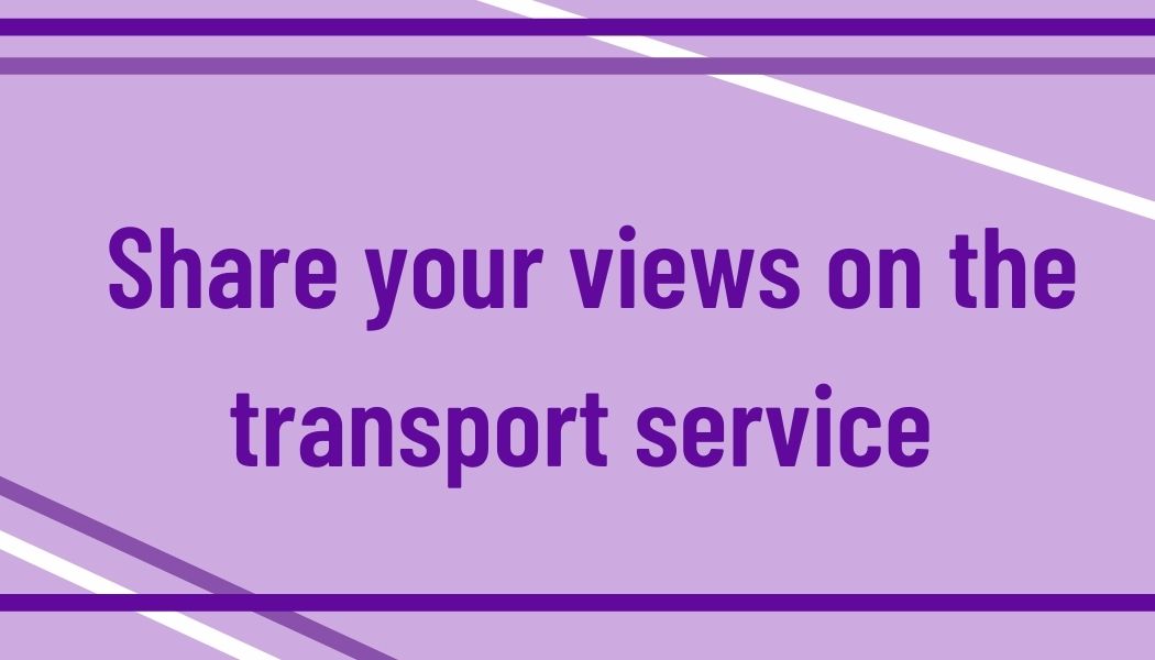 Share your views on the transport service Essex Carers Network